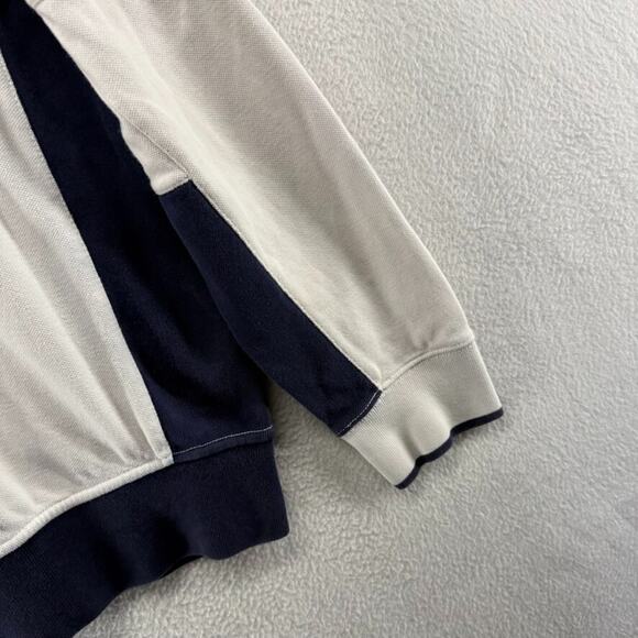 Ralph Lauren Jacket Men's Large White Zip RL Ocean Challenge USA Big Pony READ - Picture 16 of 16